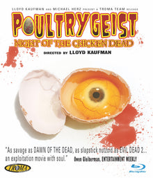 Front cover of Poultrygeist: Night of the Chicken Dead [Blu-ray]