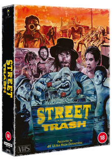 Front cover of Street Trash (1987) Limited Collector's VHS Box [4K Ultra HD] (UK Import)