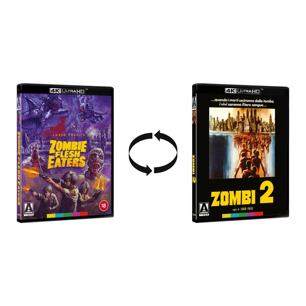 Reversible cover of Zombie Flesh Eaters (UK Import) [4K Ultra HD]