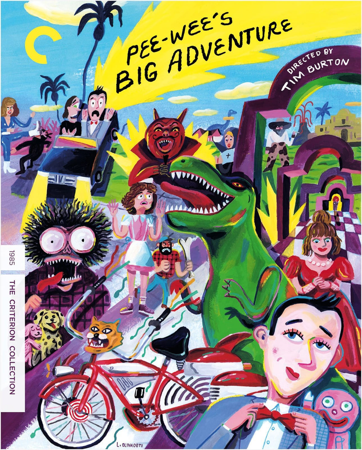 Front cover of Pee-wee’s Big Adventure [4K Ultra HD + Blu-ray]