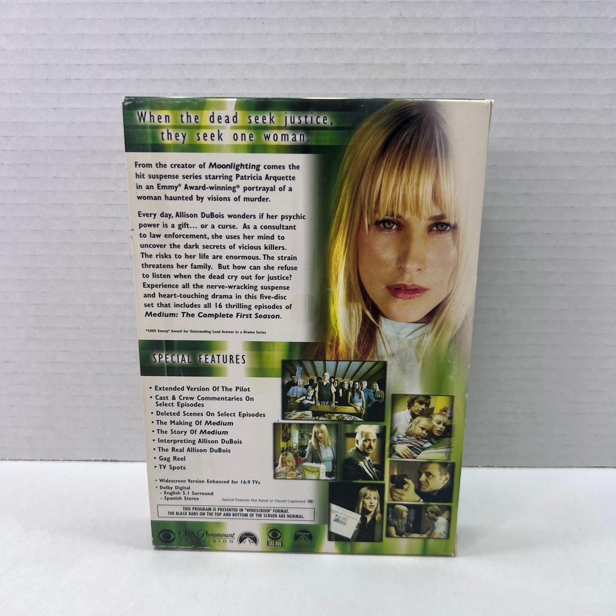 Back cover of Pre-Owned | Medium: The Complete First Season [DVD]