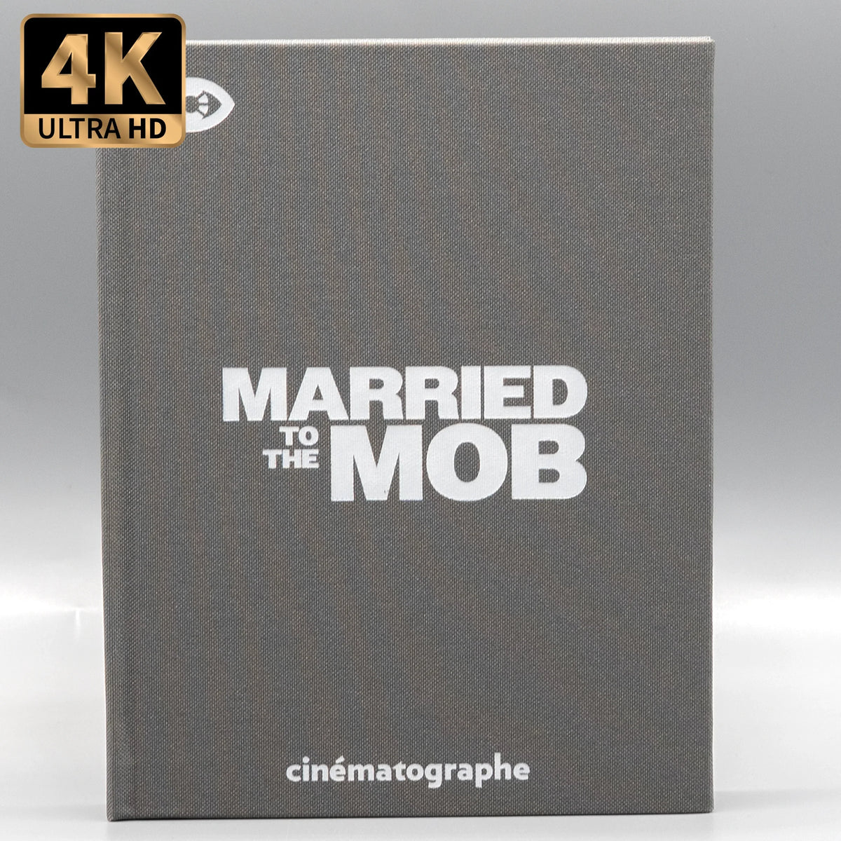 Front media book of Married to the Mob [4K Ultra HD + Blu-ray]