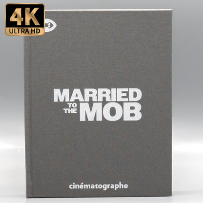 Front media book of Married to the Mob [4K Ultra HD + Blu-ray]