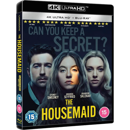3D art of The Housemaid (2025) (UK Import) [4K Ultra HD + Region B Blu-ray]