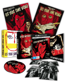 Box contents of Eyes Without A Face (1960) Collector's Edition [4K Ultra HD + Blu-ray] (Australian Import)