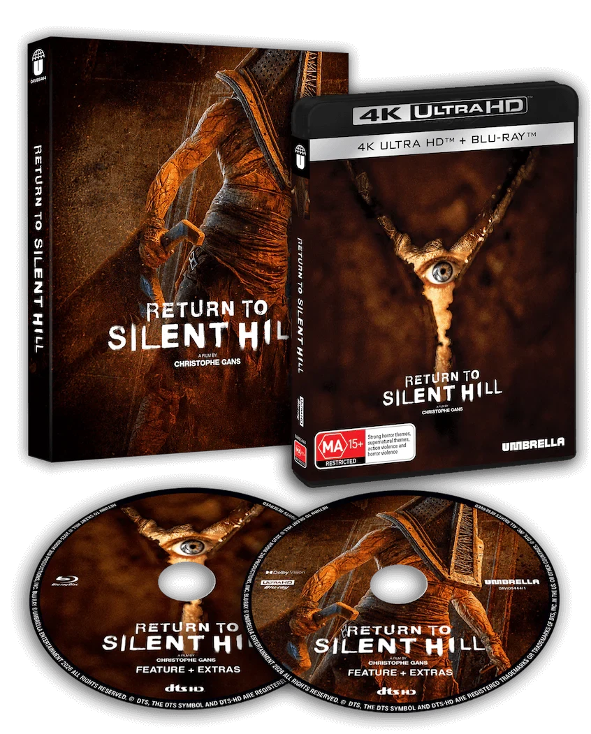 Box contents of Return To Silent Hill (2026) [4K Ultra HD + Blu-ray]