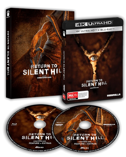 Box contents of Return To Silent Hill (2026) [4K Ultra HD + Blu-ray]