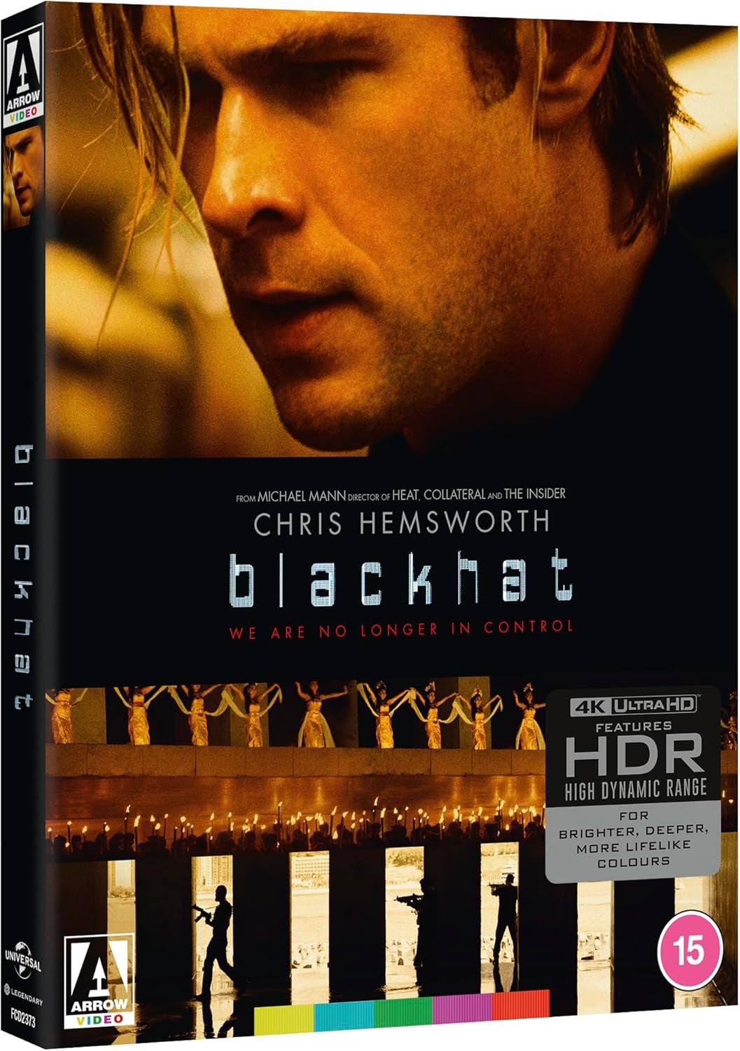 3D art of Blackhat Limited Edition (UK Import) [4K Ultra HD + Region B Blu-ray]