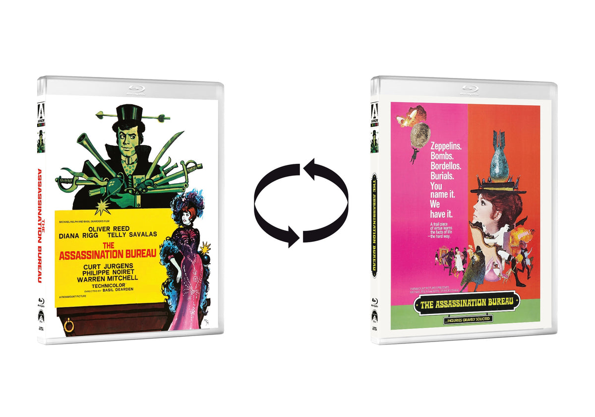 Reversible cover of The Assassination Bureau [Blu-ray]