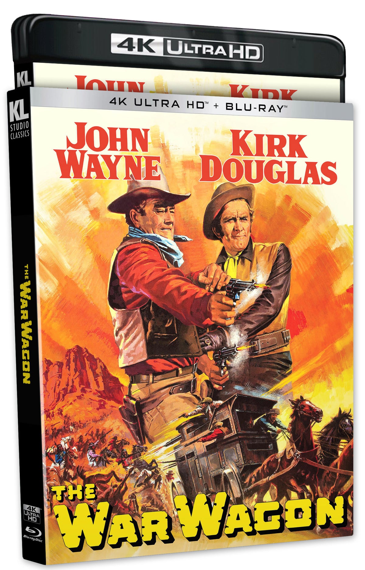 Front cover of The War Wagon [4K Ultra HD + Blu-ray]