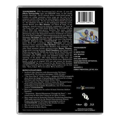 Back cover of Toomorrow Standard Edition [Blu-ray]