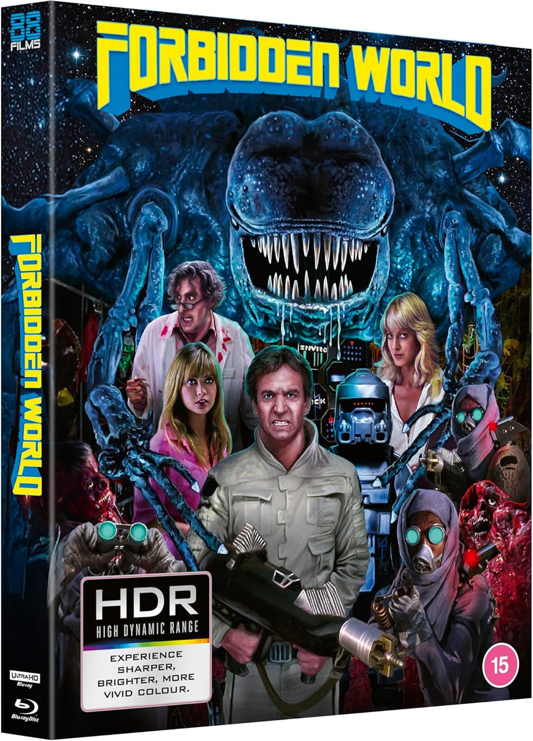 3D art of Forbidden World (UK Import) [4K Ultra HD + Region B Blu-ray]