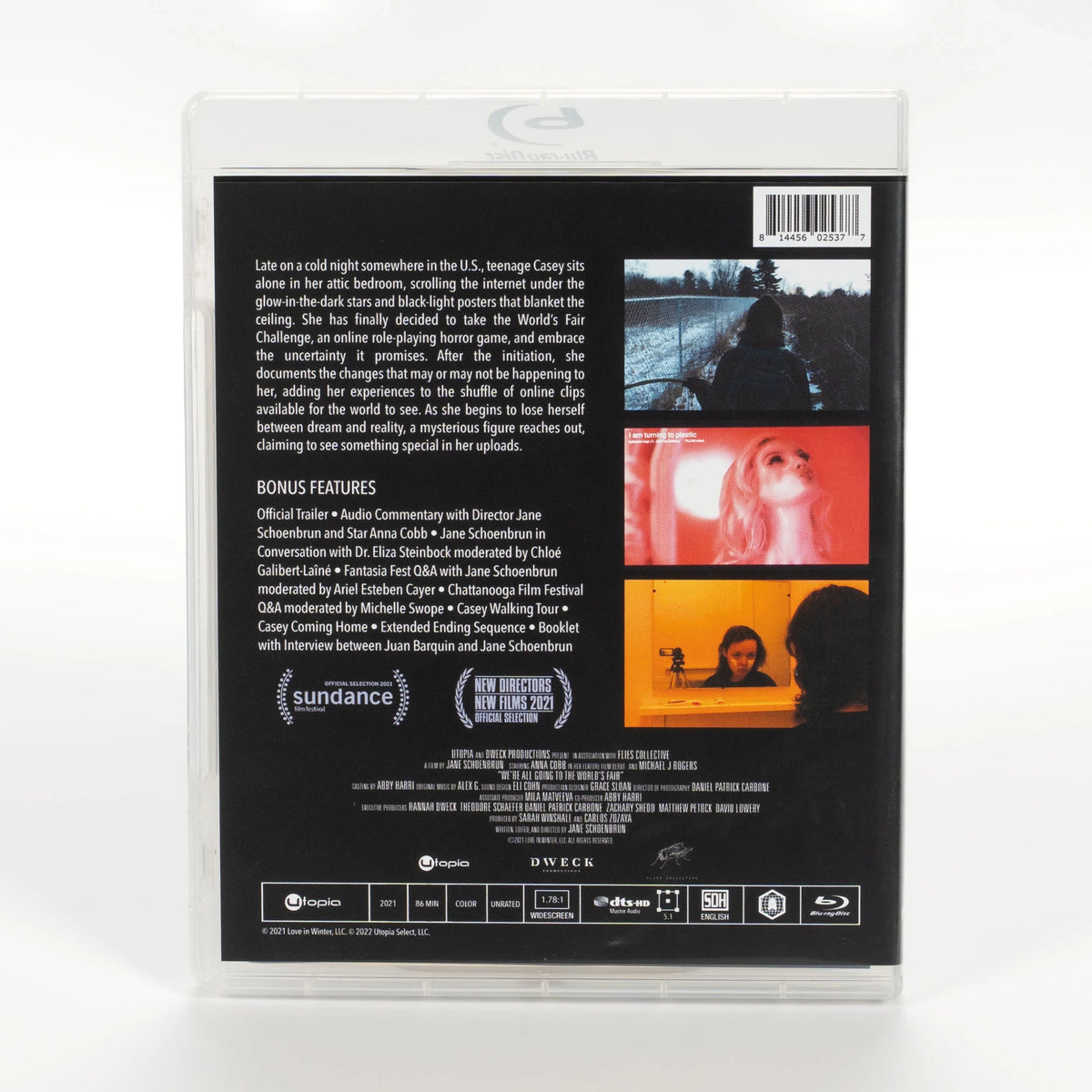 Back case of We're All Going to the World's Fair [Blu-ray]