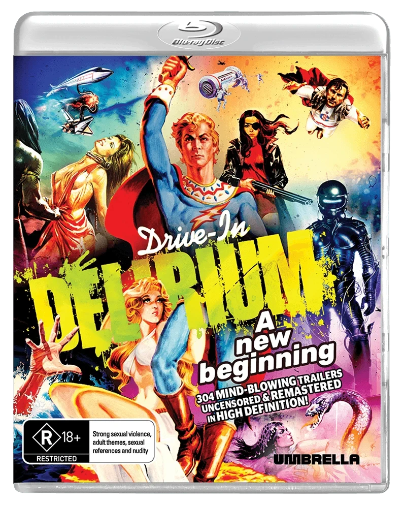 Front cover of Drive-In Delirium A New Beginning [Blu-ray]