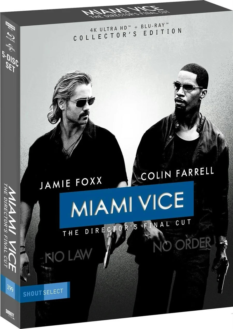 Front cover of Miami Vice Collector's Edition [4K Ultra HD + Blu-ray]