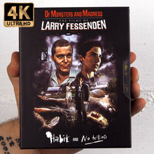 Front of hard slipcase of Films of Larry Fessenden: Volume 1 – Habit & No Telling [4K Ultra HD + Blu-ray]