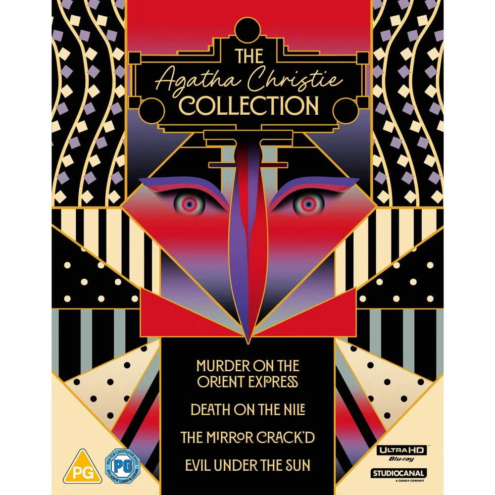 Front cover of The Agatha Christie Collection (UK Import) [4K Ultra HD Set]