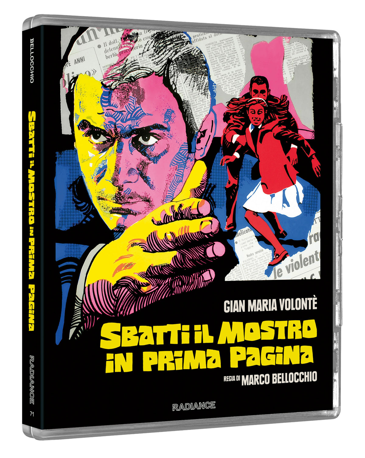 Reversible cover of Slap The Monster On Page One Limited Edition [Blu-ray]