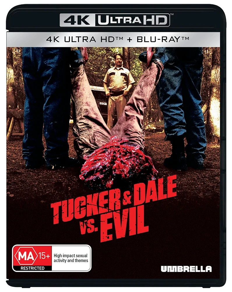 Front case of Tucker & Dale Vs Evil (2010) [4K Ultra HD + Blu-ray]