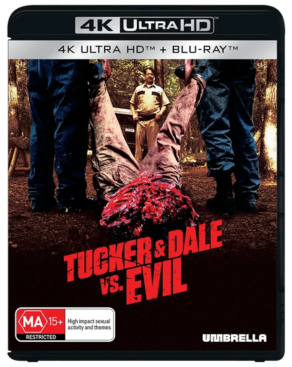 Front case of Tucker & Dale Vs Evil (2010) [4K Ultra HD + Blu-ray]