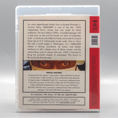 Back case of Embalmer [Blu-ray]