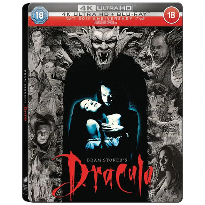 Front cover of Bram Stoker's Dracula Limited Edition Steelbook (UK Import) [4K Ultra HD + Region B Blu-ray]