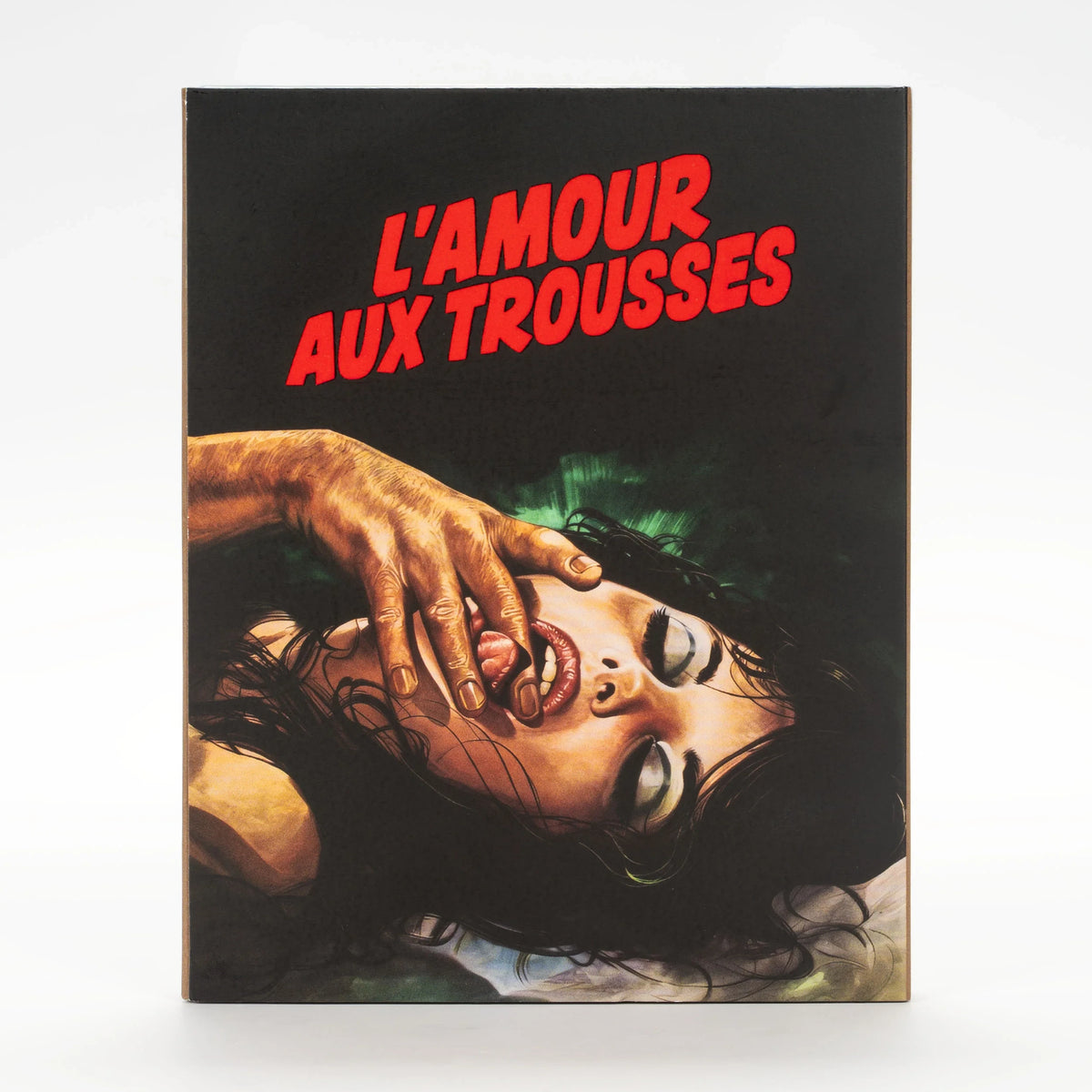 Back cover of L'insatisfaite + L'amour aux trousses [Blu-ray]