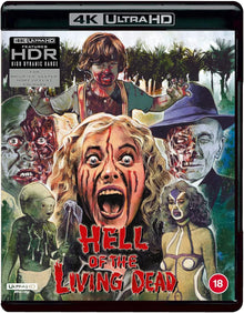 Front cover of Hell Of The Living Dead (UK Import) [4K Ultra HD + Region B Blu-ray]
