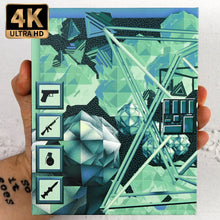 Back of deluxe magnet box of Virtuosity [4K Ultra HD + Blu-ray Set]