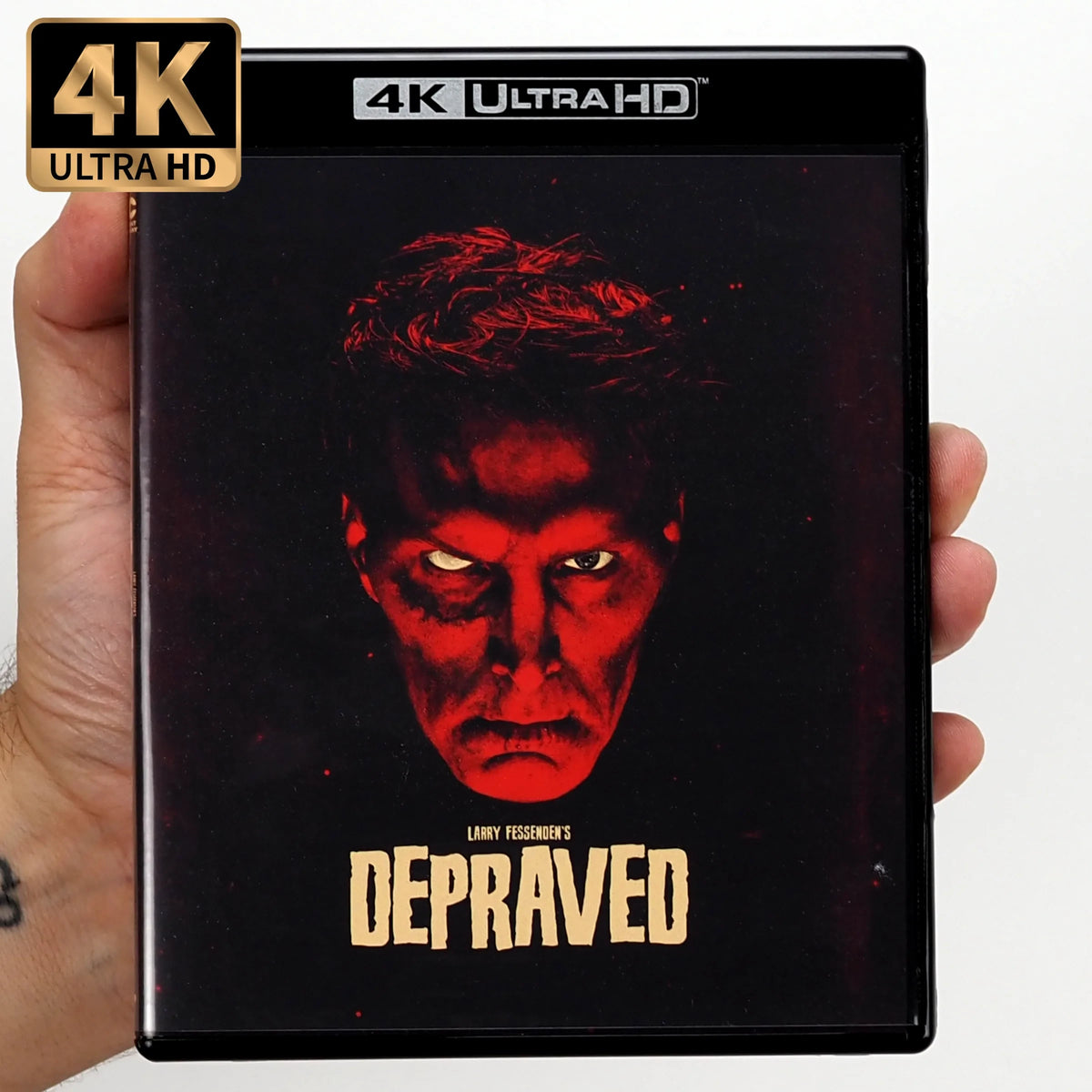 Front cover of Depraved [4K Ultra HD + Blu-ray Set]