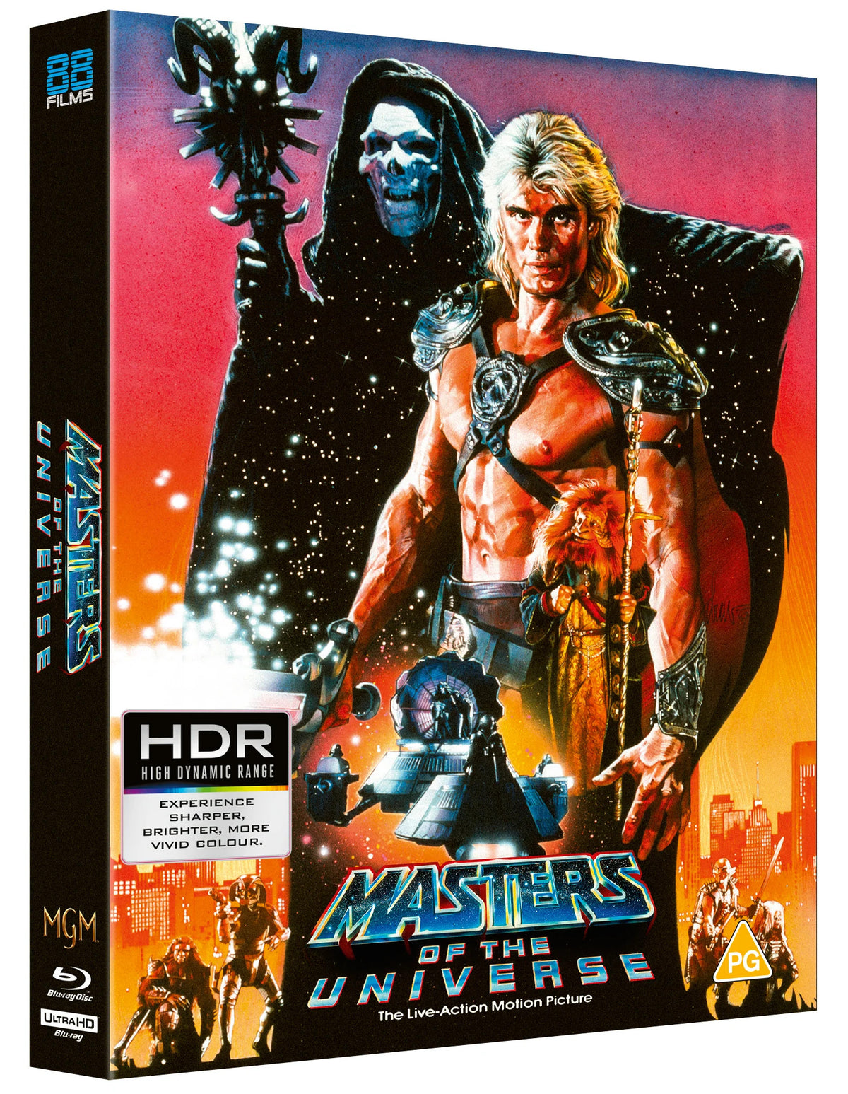 Front cover of Masters Of The Universe Limited Edition (UK Import) [4K Ultra HD + Region B Blu-ray]
