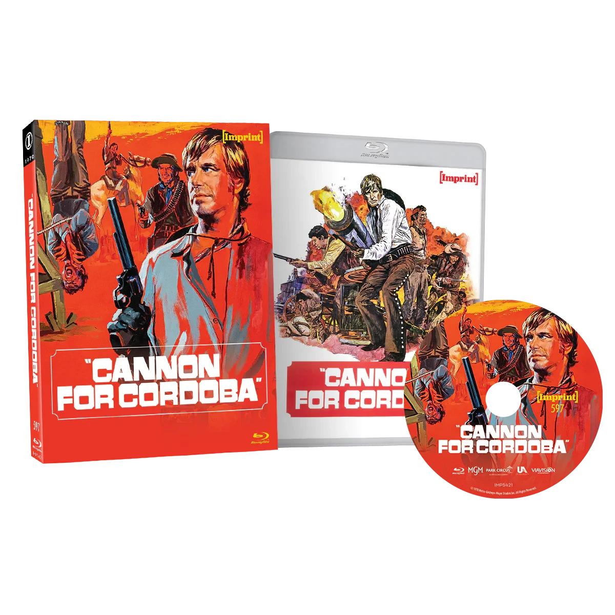 Packshot of Cannon For Cordoba (1970) Limited Edition [Blu-ray]
