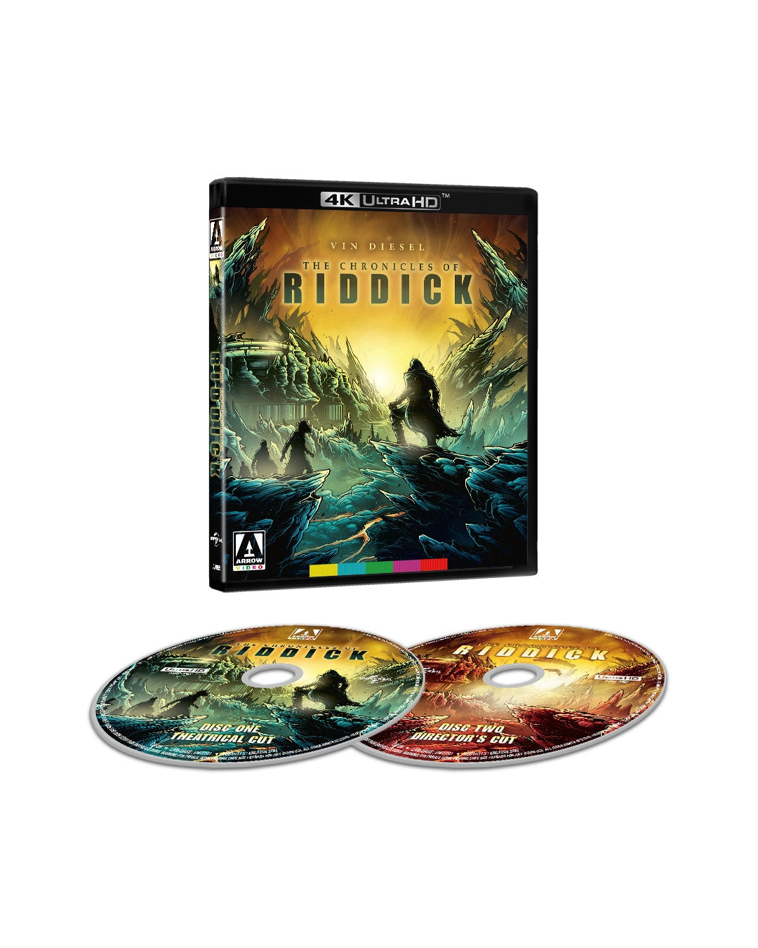 Box contents of The Chronicles Of Riddick Standard Edition [4K Ultra HD]