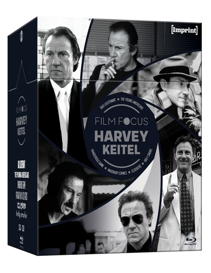 Front cover of Film Focus: Harvey Keitel (1992 - 1999) Limited Edition Hardbox [Blu-ray] (Australian Import)