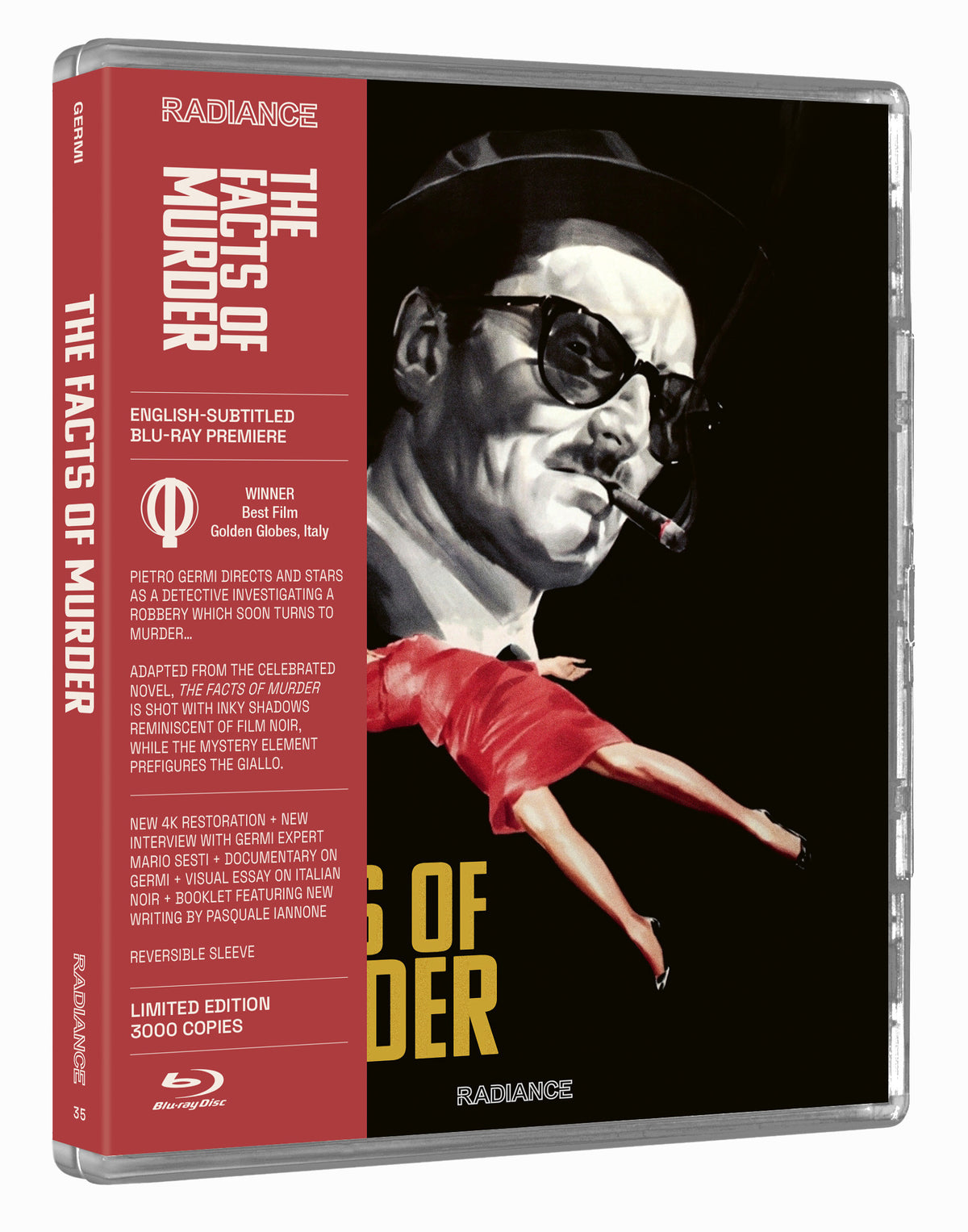 Front cover of The Facts of Murder Limited Edition [Blu-ray]