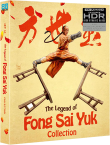 Front cover of The Legend Of Fong Sai Yuk Collection Deluxe Limited Edition (UK Import) [4K Ultra HD]