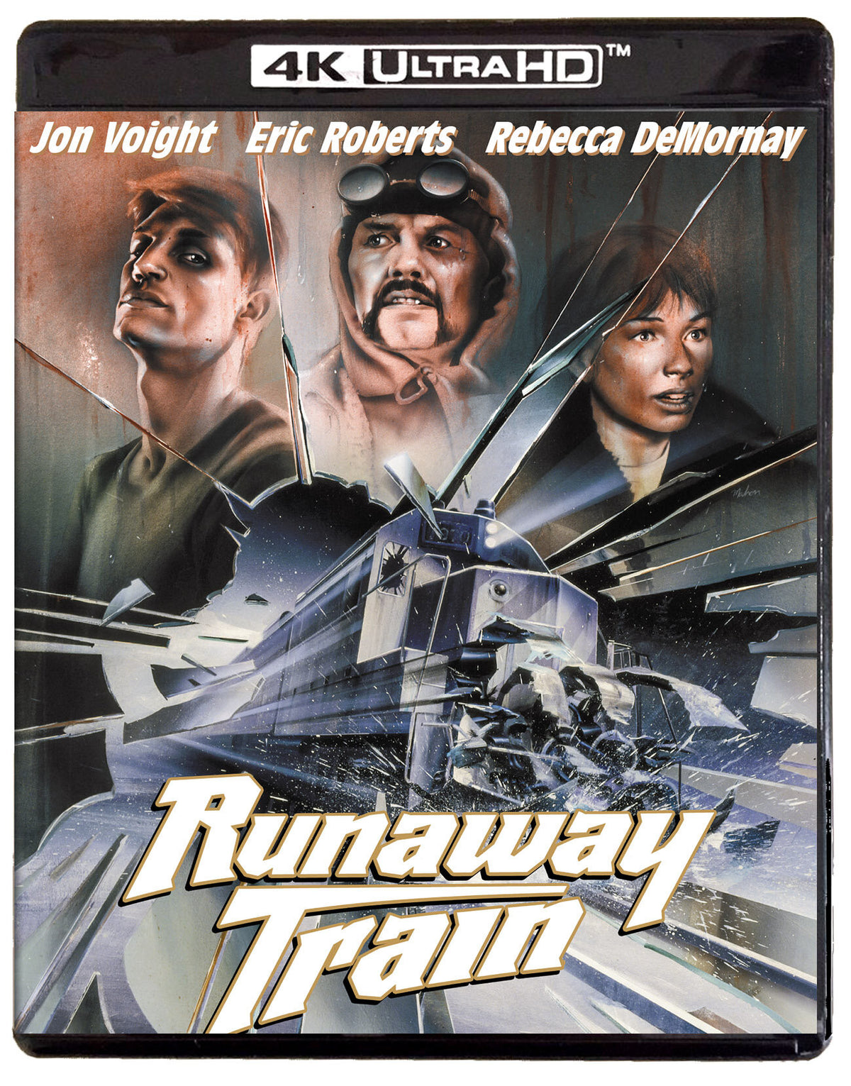 Front case of Runaway Train [4K Ultra HD + Blu-ray]