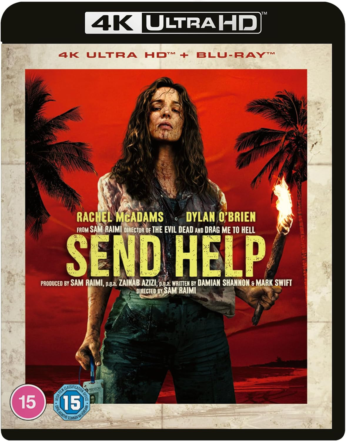 Front case of Send Help (UK Import) [4K Ultra HD + Blu-ray]