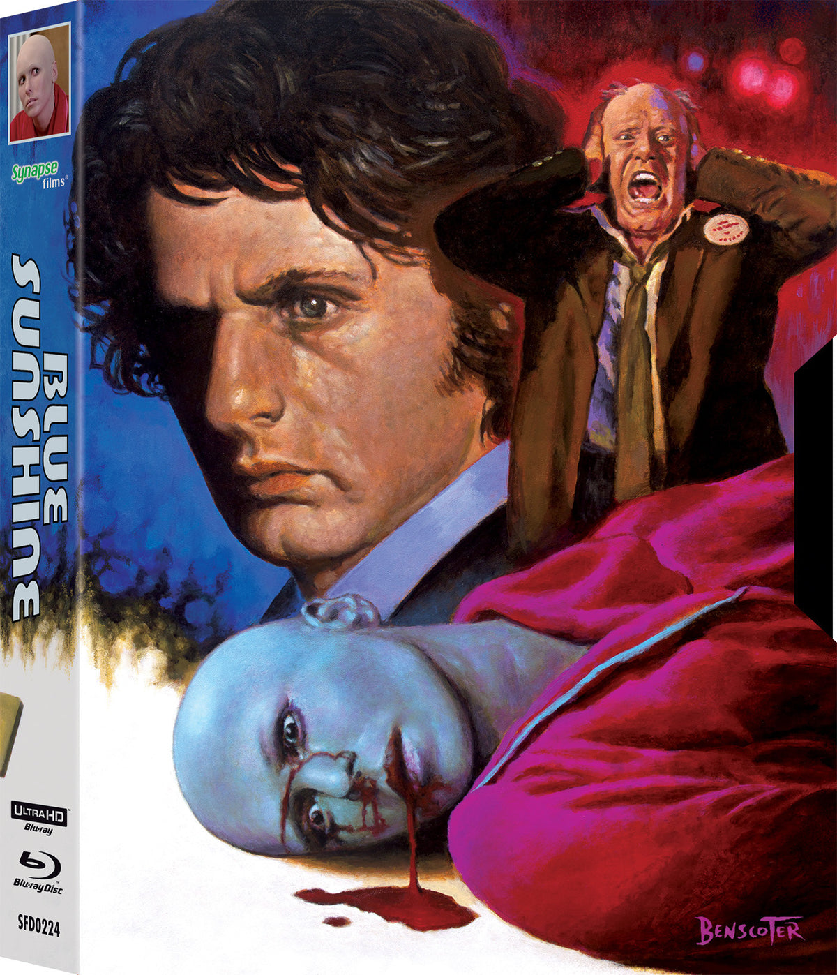 Front cover of Blue Sunshine (3-Disc Limited Edition) [4K Ultra HD + Blu-ray]