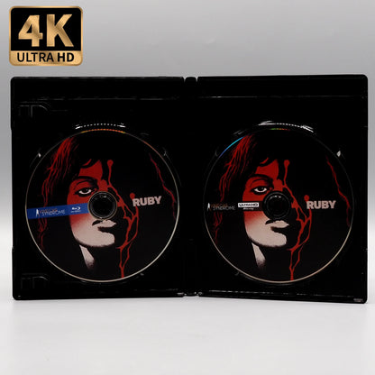 Open case showing discs of Ruby [4K Ultra HD + Blu-ray]