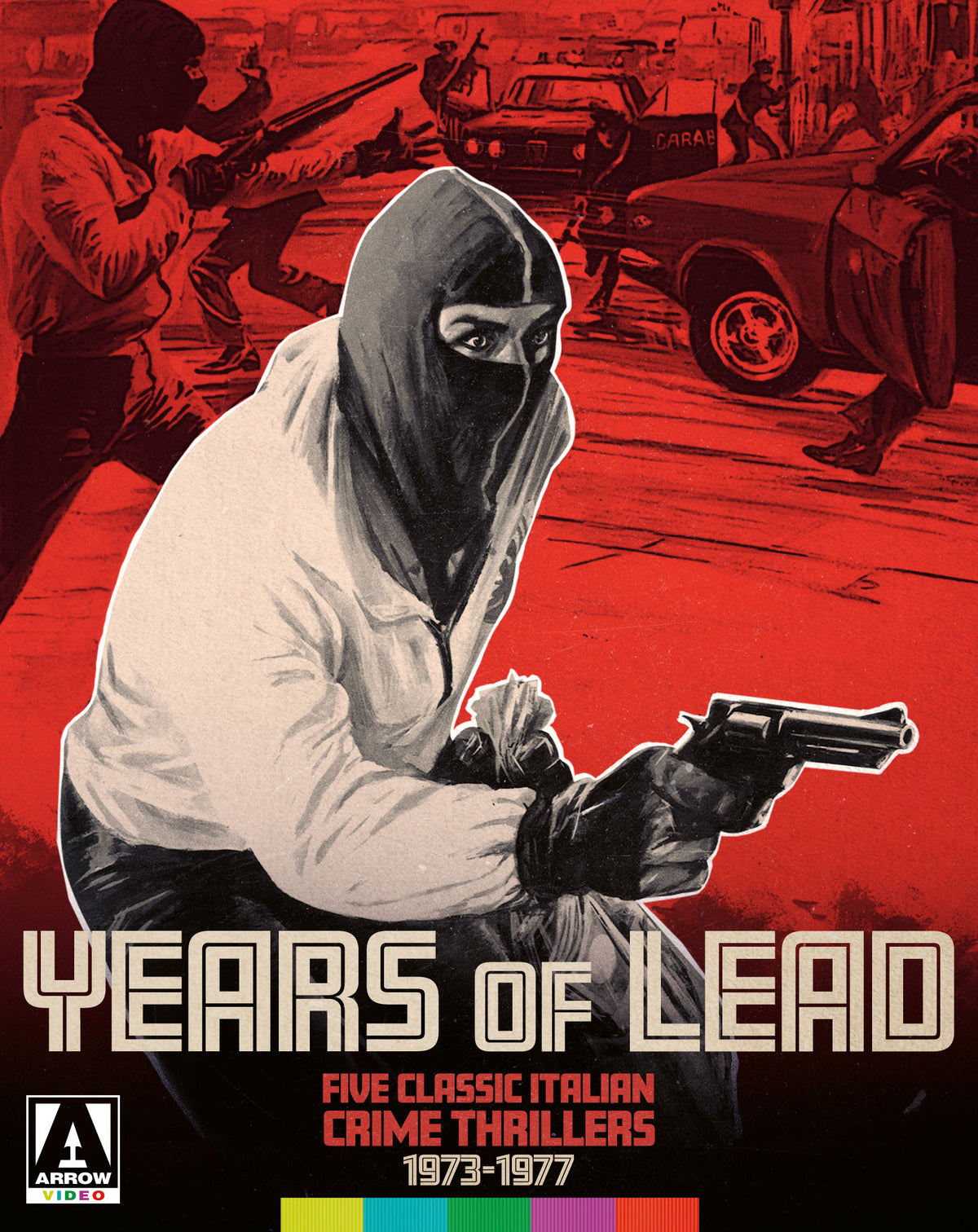 Front cover of Years Of Lead: Five Classic Italian Crime Thrillers 1973-1977 [Blu-ray Set]