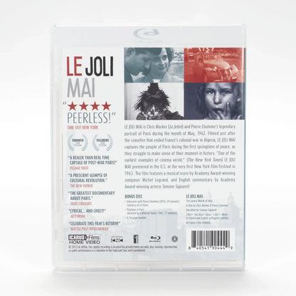 Back case of Le Joli Mai (The Lovely Month of May) [Blu-ray]