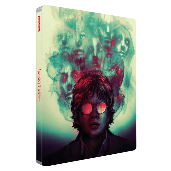 Front cover of Jacob’s Ladder Limited Edition Steelbook (UK Import) [4K Ultra HD + Region B Blu-ray]