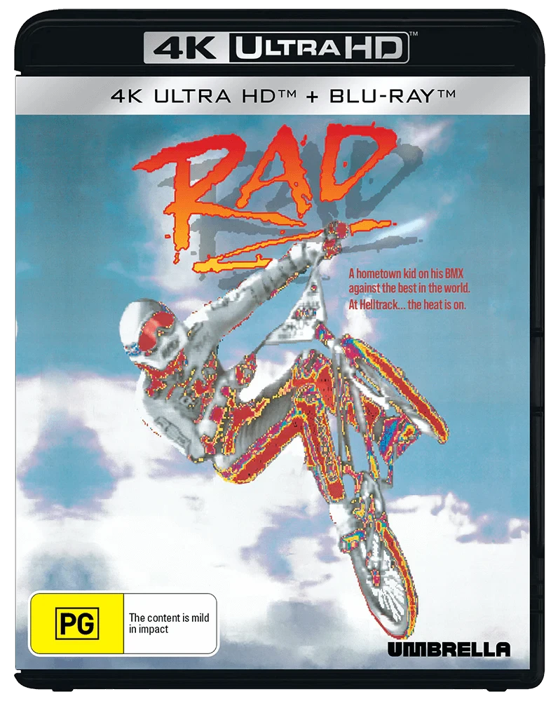 Front case of Rad (1986) [4K Ultra HD + Blu-ray]