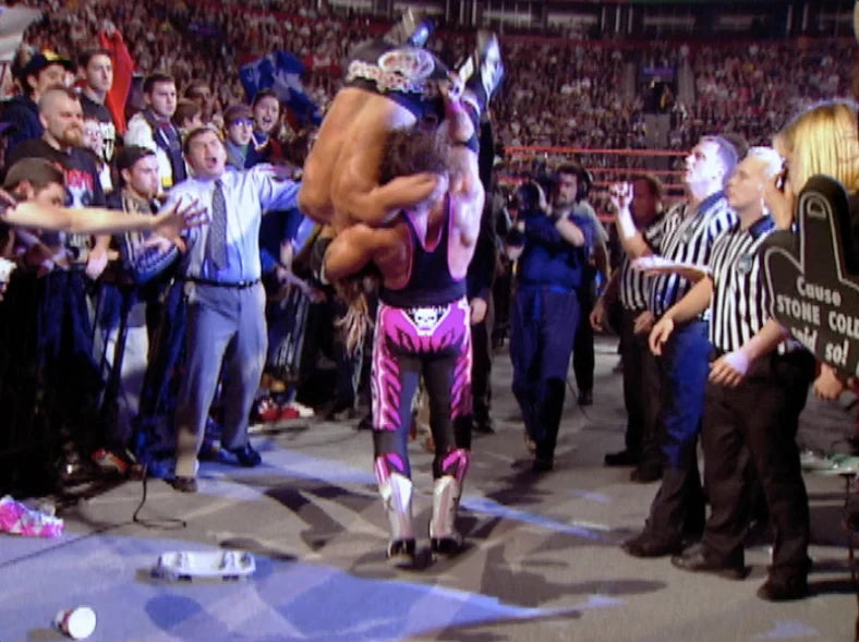 Still 5 from Hitman Hart: Wrestling with Shadows [Blu-ray]