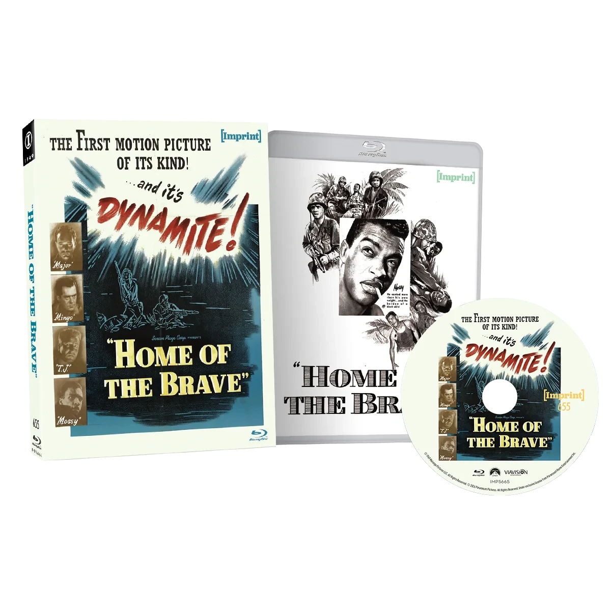 Packshot of Home of the Brave (1949) Limited Edition [Blu-ray]