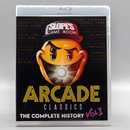 Front case of Slopes Game Room: Arcade Classics the Complete History Vol. 1 [Blu-ray]