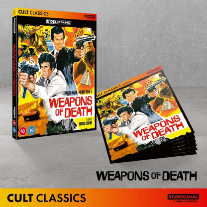 Box contents of Weapons of Death (UK Import) [4K Ultra HD]