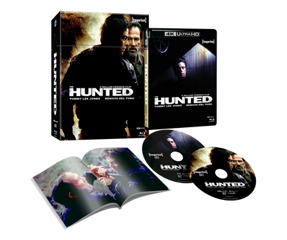 Box contents of The Hunted (2003) Limited Edition Hardbox [4K Ultra HD + Blu-ray]