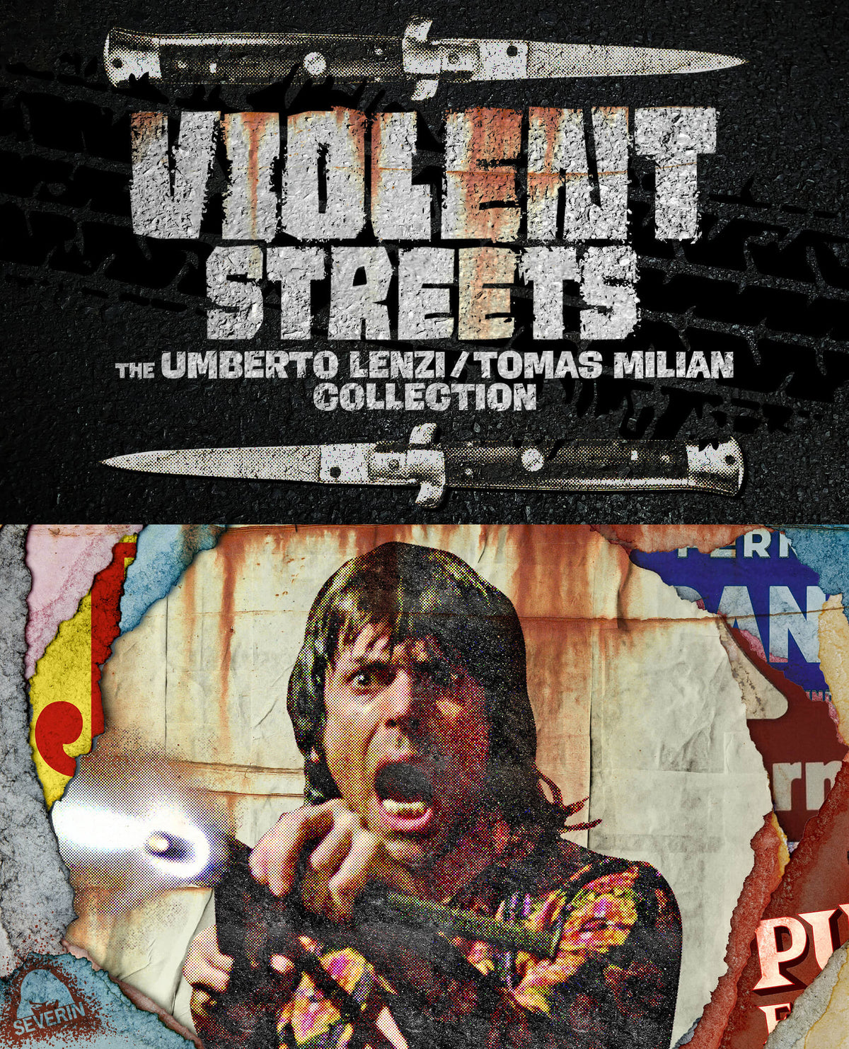 Front cover of Violent Streets: The Umberto Lenzi/Tomas Milian Collection [Blu-ray]